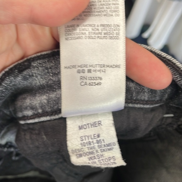 🖤Very Nice Anthropologies Great Condition MOTHER 29 Jeans - Picture 8 of 9